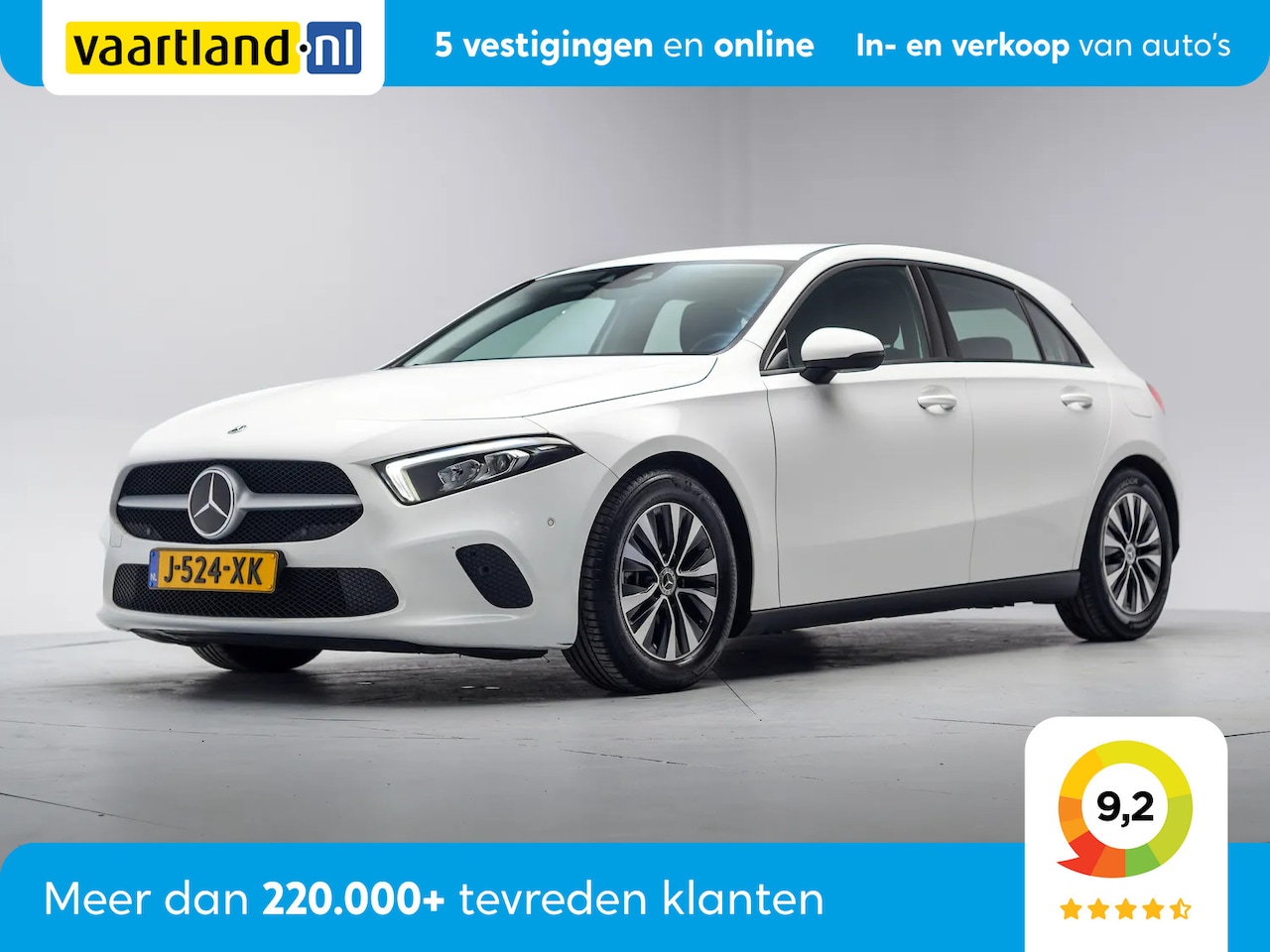 Mercedes-Benz A-klasse - 180 Business Solution Aut. [ Navi Camera Stoelverwarming Trekhaak ] - AutoWereld.nl