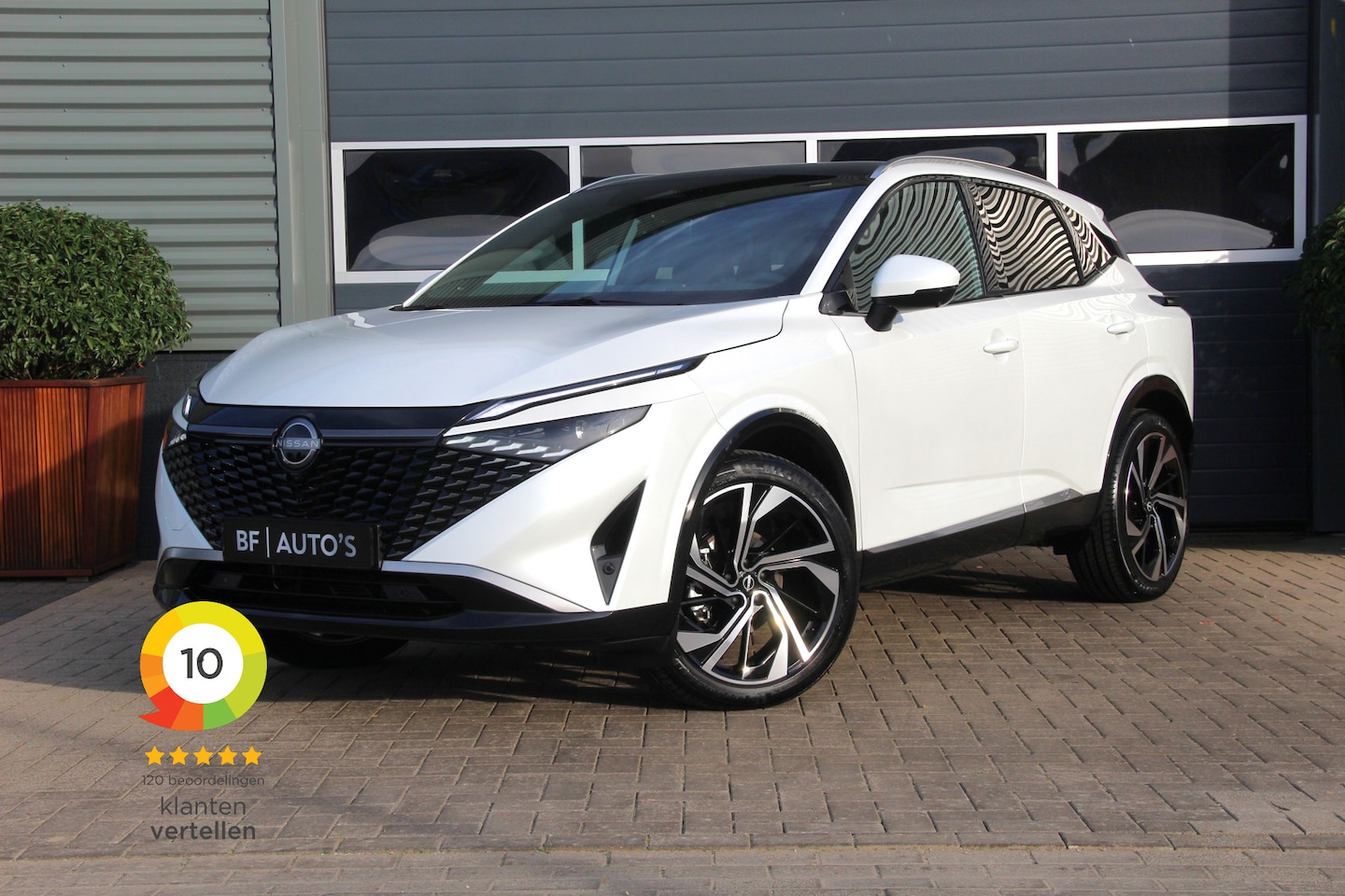 Nissan Qashqai - 1.3 MHEV DIG-T Xtronic Tekna Plus | Pano-Dak | HUD | 360 Camera | BLIS | ACC | 20'' Velgen - AutoWereld.nl