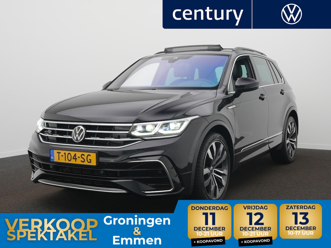 Volkswagen Tiguan - 1.5 TSI R-Line 20 Inch - Trekhaak - Navigatie - Camera - AutoWereld.nl