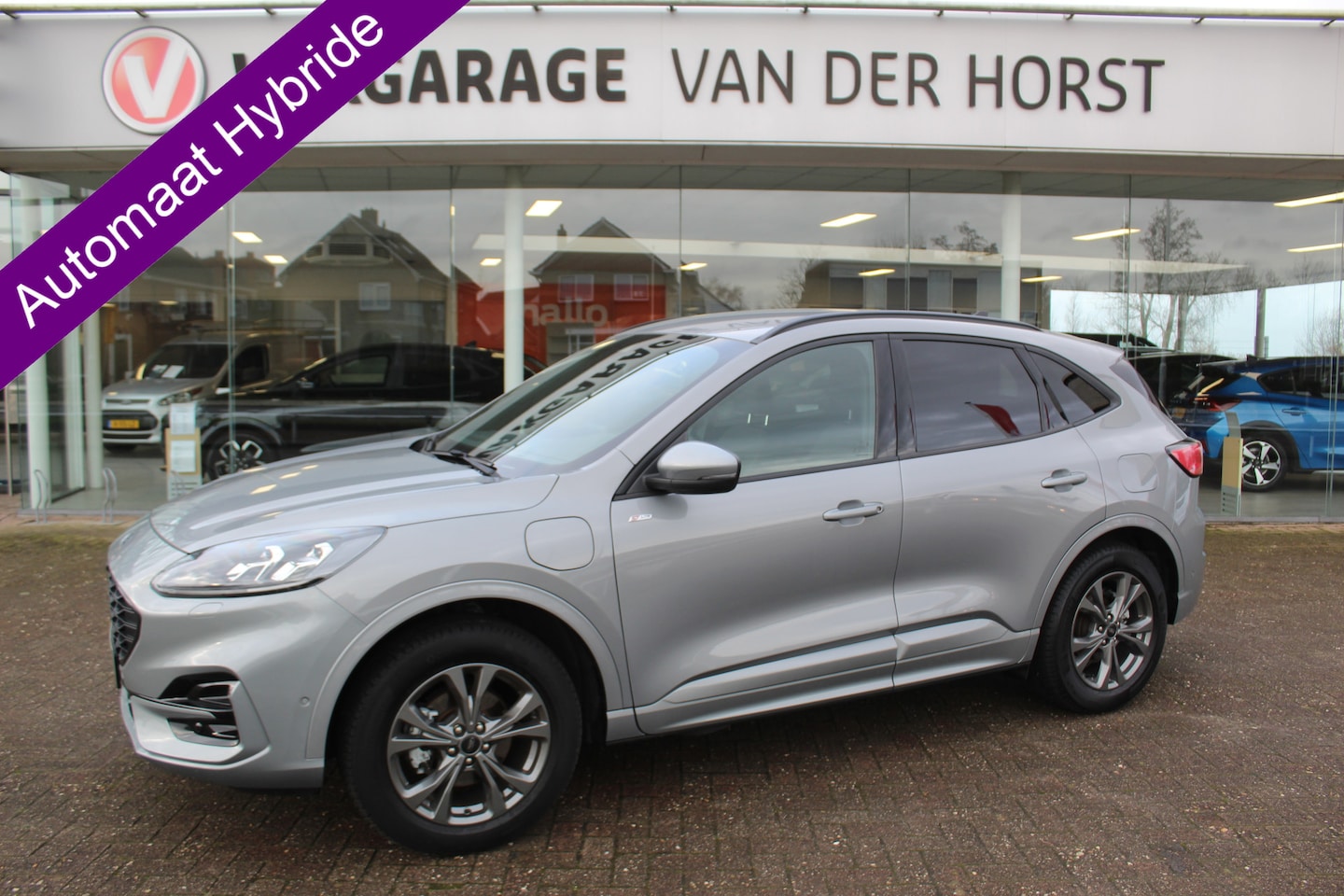 Ford Kuga - 2.5-225pk PHEV ST-Line X. 1500kg Trekgewicht Hybride rijden voor een reëel bedrag ! Autm. - AutoWereld.nl