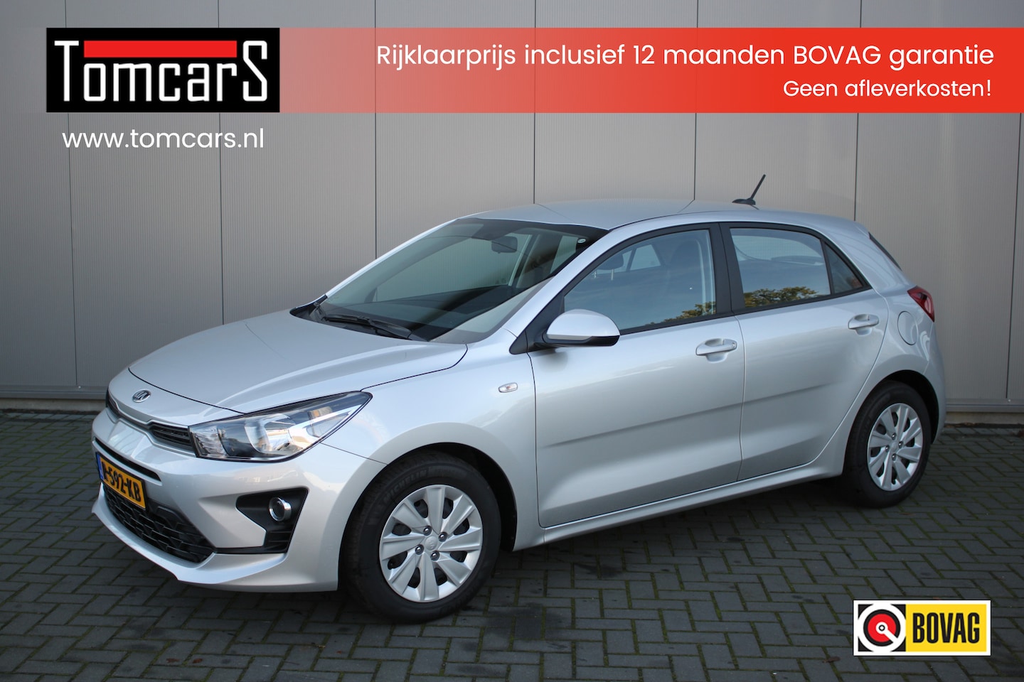 Kia Rio - 1.2I 83PK ComfortLine Airco/Bluetooth/Parkeerhulp/Stoelverwarming - AutoWereld.nl