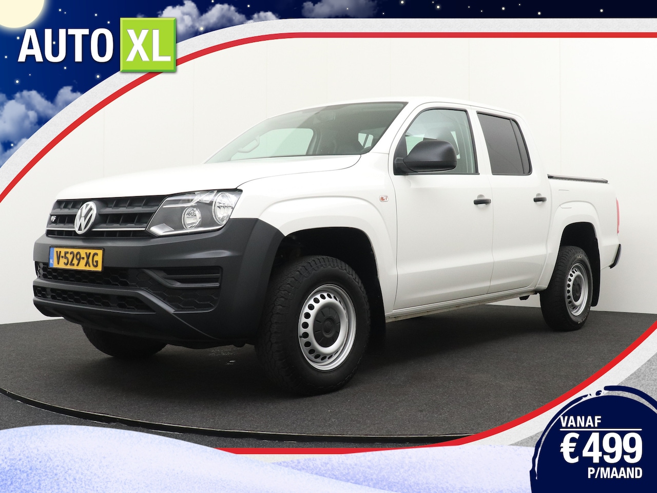 Volkswagen Amarok - 3.0 TDI V6 4WD Plus Cab Comfortline Trekhaak Cruise Control - AutoWereld.nl