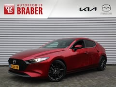 Mazda 3 - 3 2.0 e-SkyActiv-X M Hybrid 180 Luxury | Navi | Trekhaak | Camera | PDC | 18" LM | Leer |