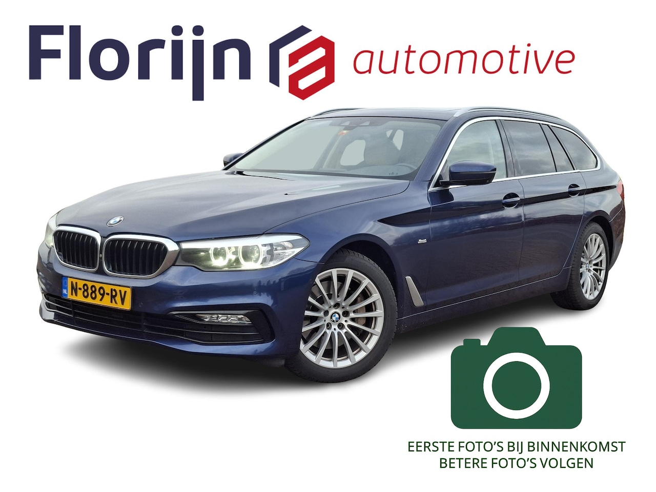 BMW 5-serie Touring - 530i High Executive | Volleder | Pano | Luchtvering | Etc. - AutoWereld.nl