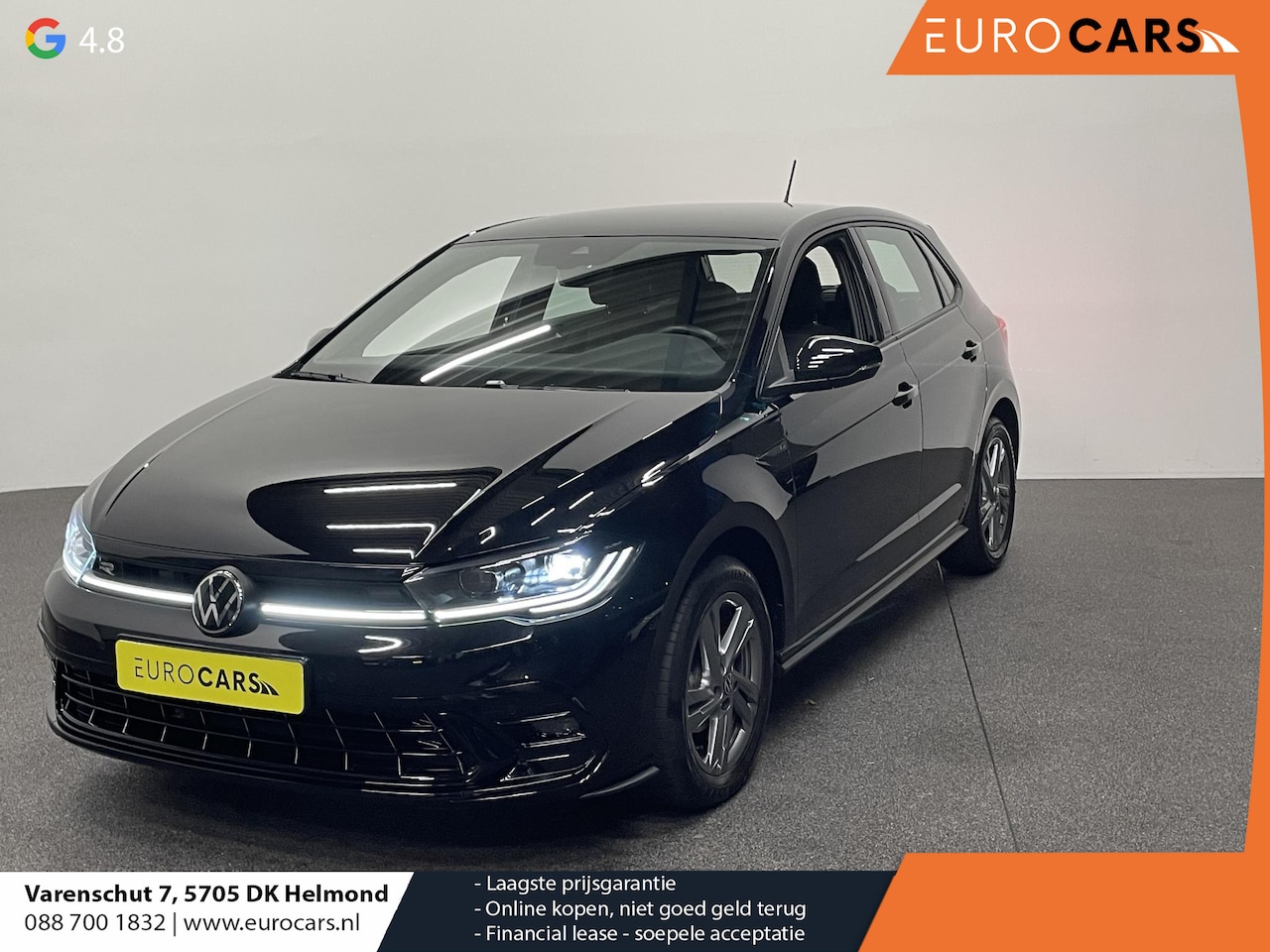 Volkswagen Polo - 1.0 TSI R-Line DSG Navigatie Apple Carplay/Android Auto Camera Parkeersensoren Adaptive Cr - AutoWereld.nl
