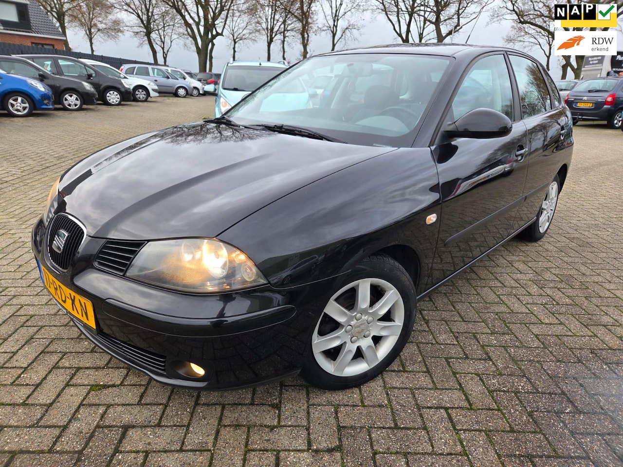 SEAT Ibiza - 1.4-16V Signo 5 bDrs 2005. Climate/Cruise/Lichtmetaal etc.. APK 01-2027 - AutoWereld.nl