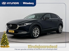 Mazda CX-30 - 2.0 e-SkyActiv-X M Hybrid Luxury | Trekhaak (1300kg) | Lederen bekleding | Navigatie | App