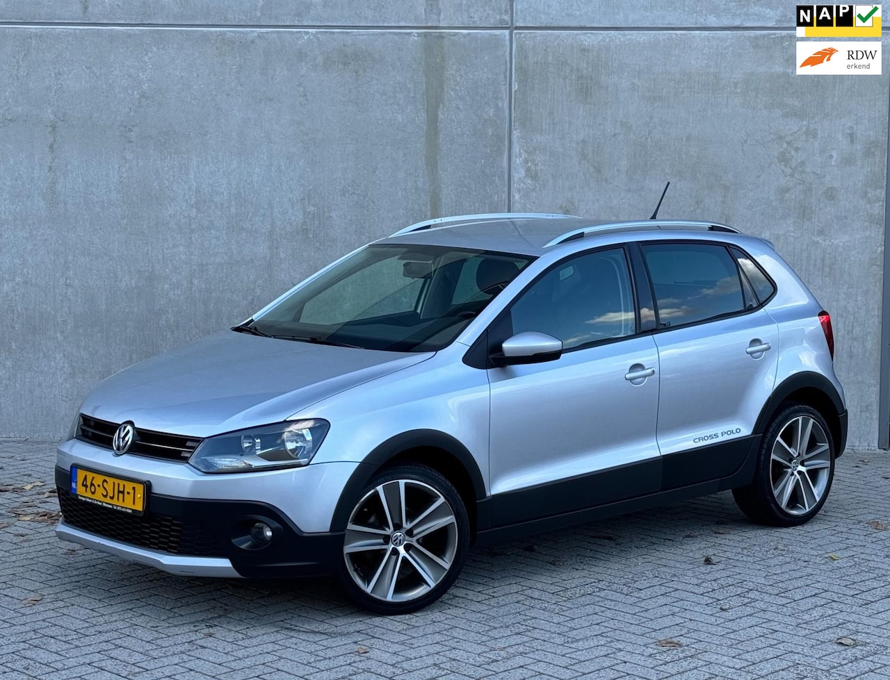 Volkswagen Polo - 1.4-16V Cross 2012 5D Grijs 62DKM NAP|CLIMA - AutoWereld.nl