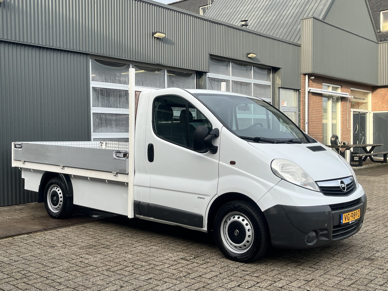 Opel Vivaro - 2.0 CDTI L2H1 Pick-up Open laadbak Airco Cruise controle 3-persoons Euro 5 P-up Bpm vrij v - AutoWereld.nl