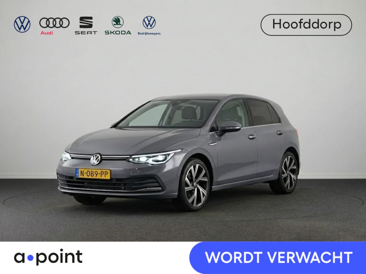 Volkswagen Golf - 1.4 eHybrid Style 204PK/ 18'LM-velgen| alarm| extra getint glas| Camera - AutoWereld.nl