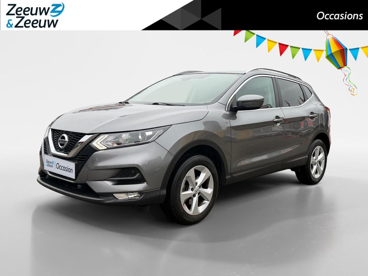 Nissan Qashqai - 1.2 Acenta | Trekhaak | Dealer onderhouden | Lage kilometers | Pano dak | Climate | Nav | - AutoWereld.nl