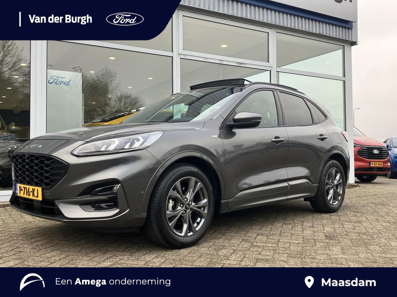 Ford Kuga - ST-Line X 1.5 EcoBoost 150pk Wegklapbare trekhaak - 1.800 kg geremd trekgewicht - Panorama - AutoWereld.nl