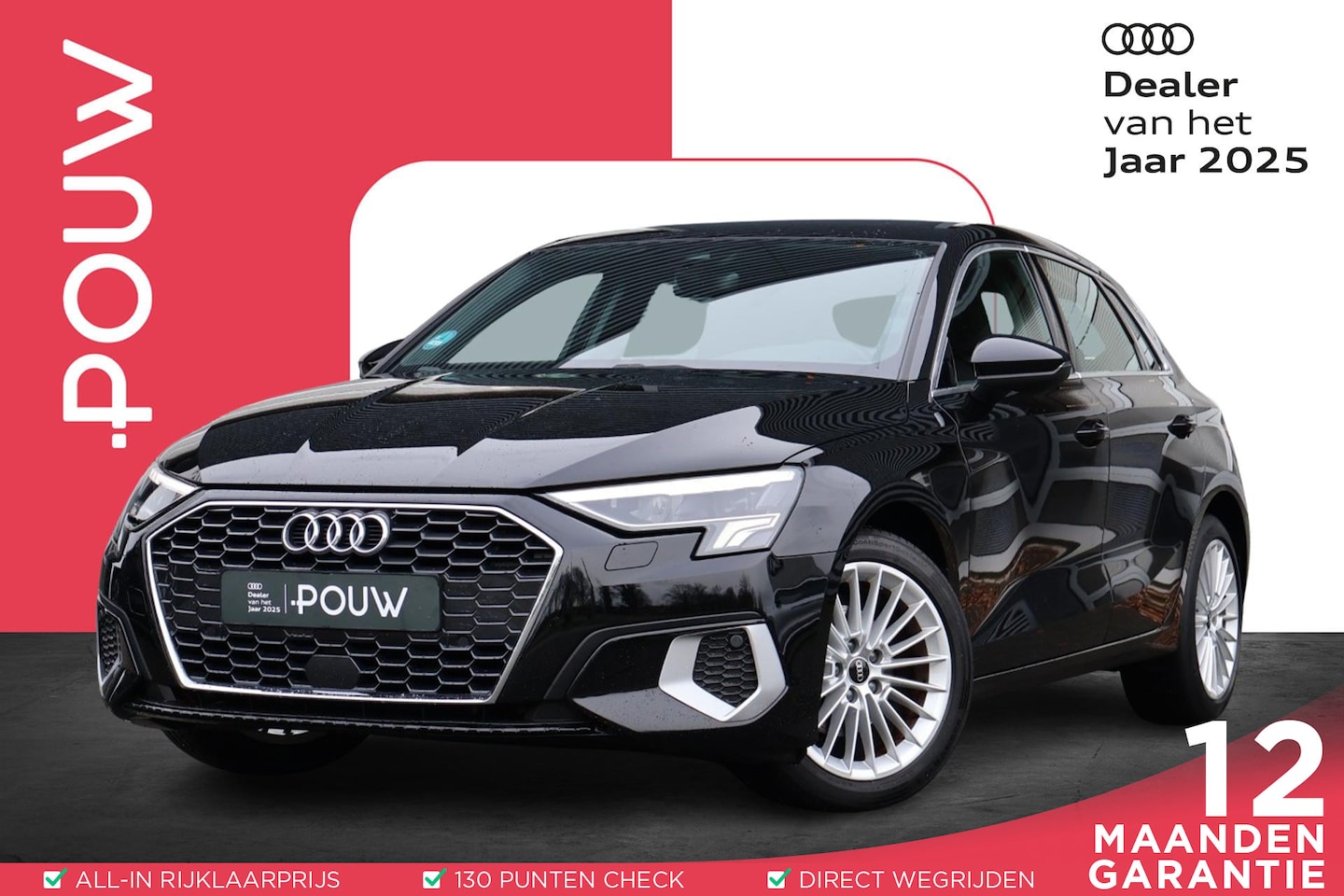 Audi A3 Sportback - 35 TFSI 150pk S-tronic Advanced Edition | Sportstoelen | Apple Carplay & Android Auto | Dr - AutoWereld.nl