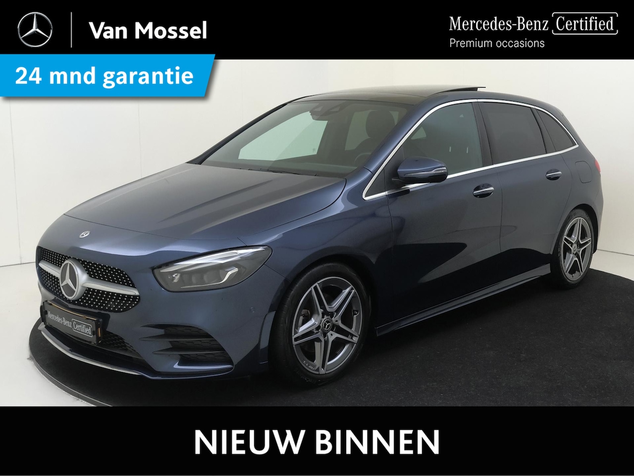Mercedes-Benz B-klasse - 180 Business Solution AMG / Panoramadak/ Memory/ Sfeerverlichting/ 21.500km! - AutoWereld.nl