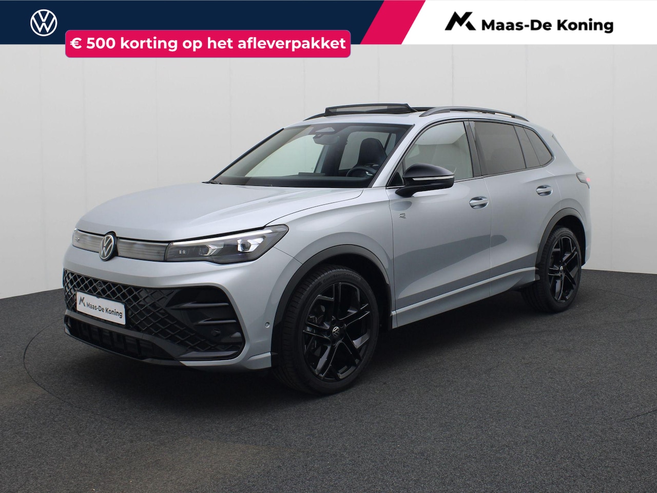 Volkswagen Tiguan - 1.5TSI/150PK R-Line DSG · Panoramadak · 360°Camera + Parkeersensoren · Massagefunctie · Ga - AutoWereld.nl