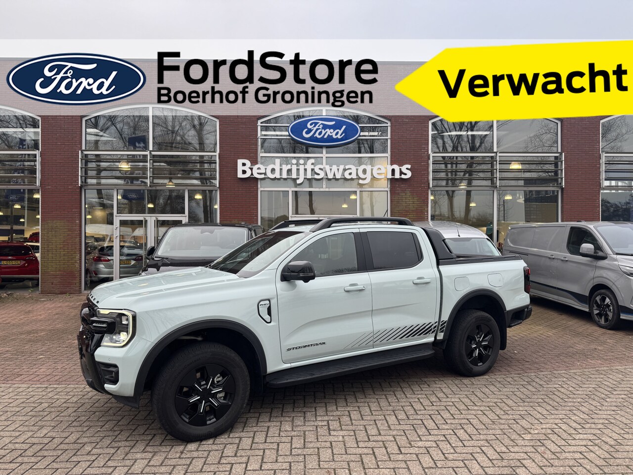 Ford Ranger - Stormtrak Double Cab 2.3 279 pk PHEV Stormtrak Double Cab PHEV | 360 camera | Stoel- en st - AutoWereld.nl