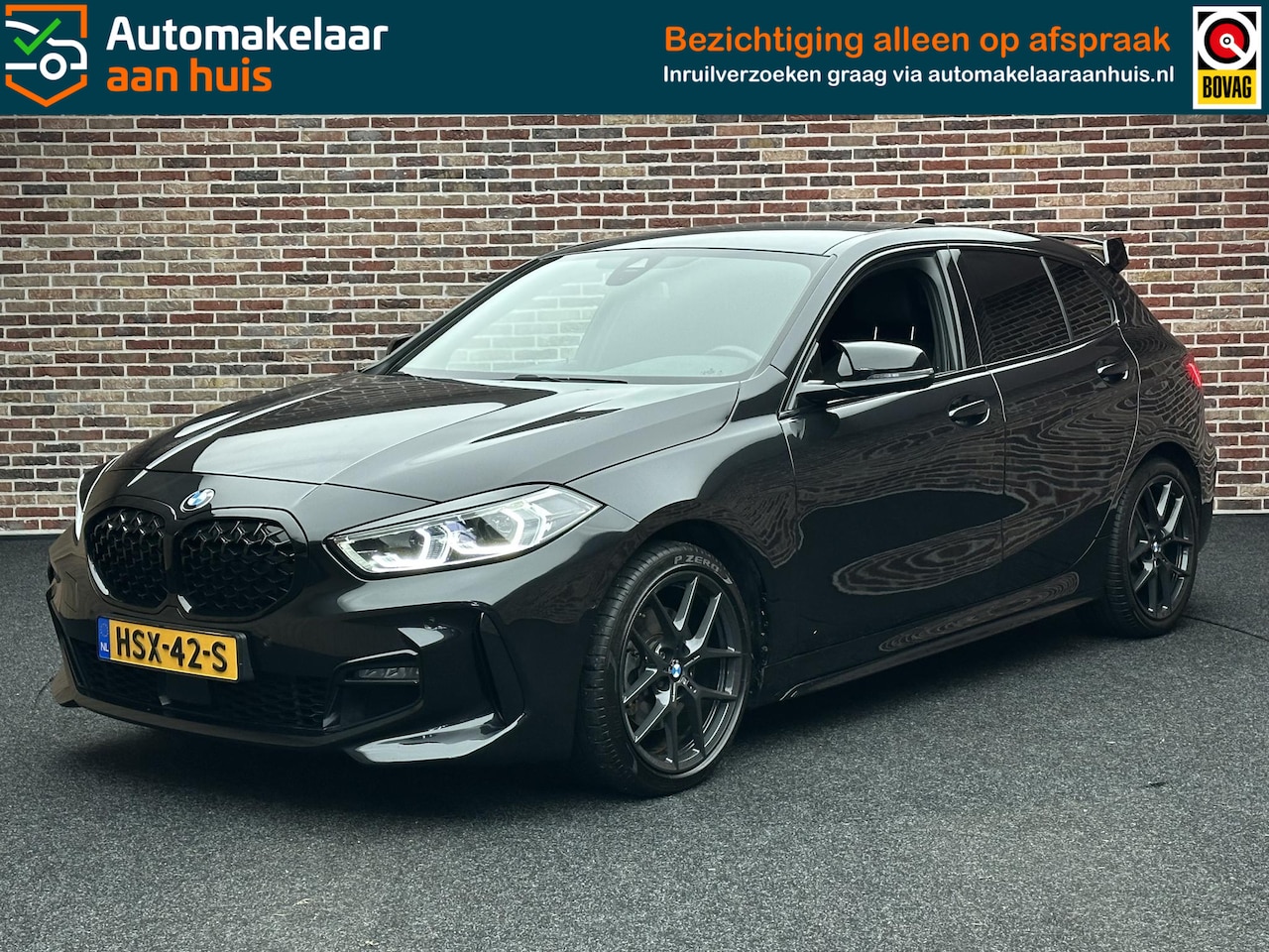 BMW 1-serie - 118i High Executive M Sport H/K Camera M Dealer Onderhouden - AutoWereld.nl