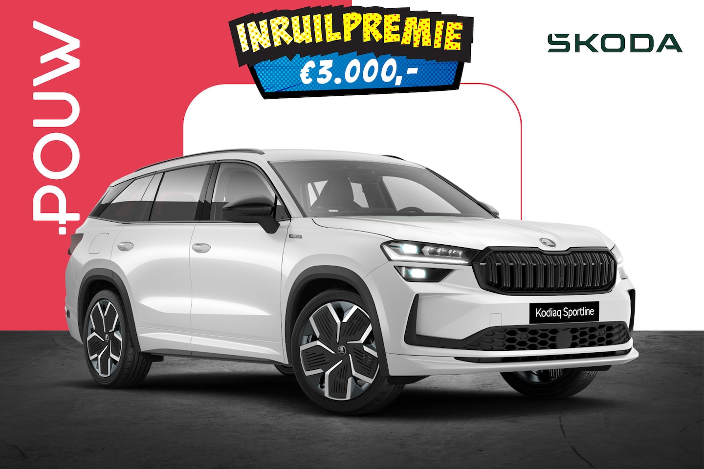 Skoda Kodiaq - 1.5 TSI 204pk PHEV DSG Sportline Business | LMV 20'' | Trekhaak Uitklapbaar - AutoWereld.nl