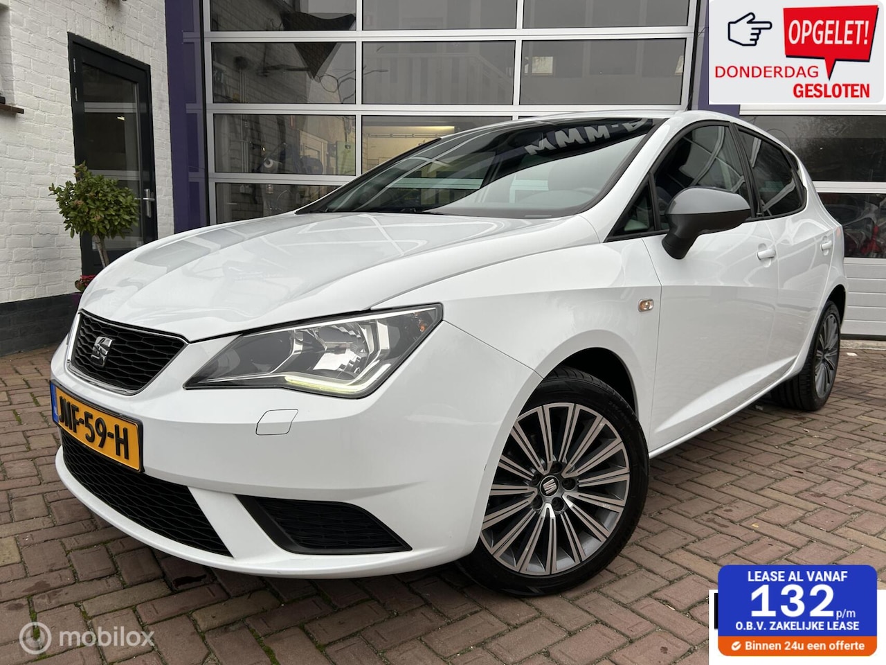 SEAT Ibiza - 1.2 Connect * NAVIGATIE * AIRCO * LM VELGEN * - AutoWereld.nl