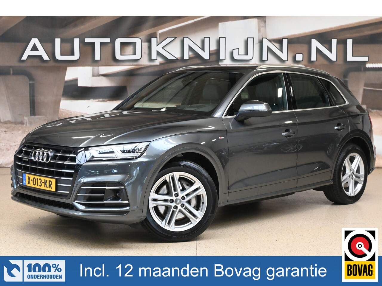 Audi Q5 - 55 TFSIe 367pk quattro Competition | Luchtvering | Leder | Trekhaak | 100% (Dealer) onderh - AutoWereld.nl
