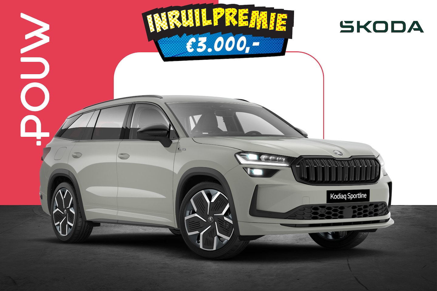 Skoda Kodiaq - 1.5 TSI 204pk PHEV DSG Sportline Business | LMV 20'' | Trekhaak Uitklapbaar - AutoWereld.nl