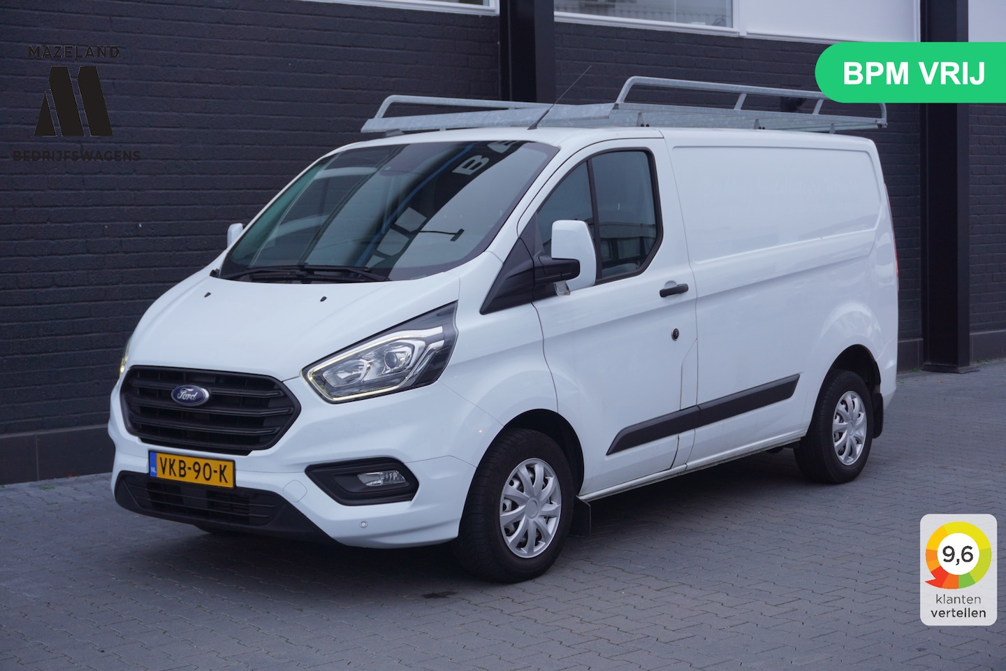 Ford Transit Custom - 2.0 TDCI - EURO 6 - Airco - Navi - Cruise - € 16.900,- Excl. - AutoWereld.nl