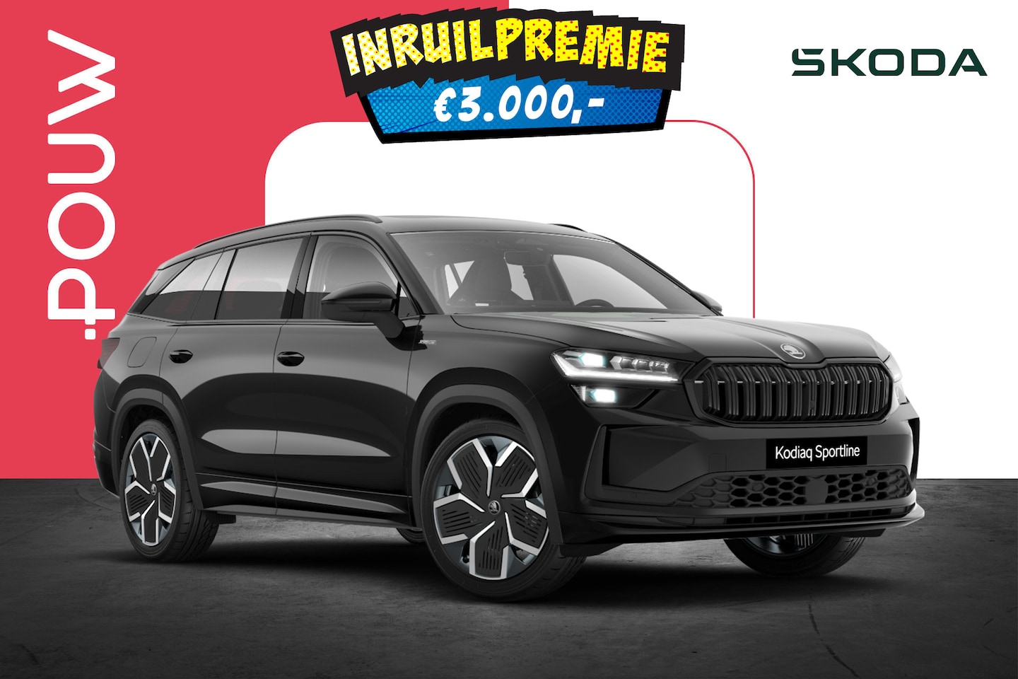 Skoda Kodiaq - 1.5 TSI PHEV Sportline Business | LMV 20'' | Trekhaak Uitklapbaar | Panoramadak - AutoWereld.nl