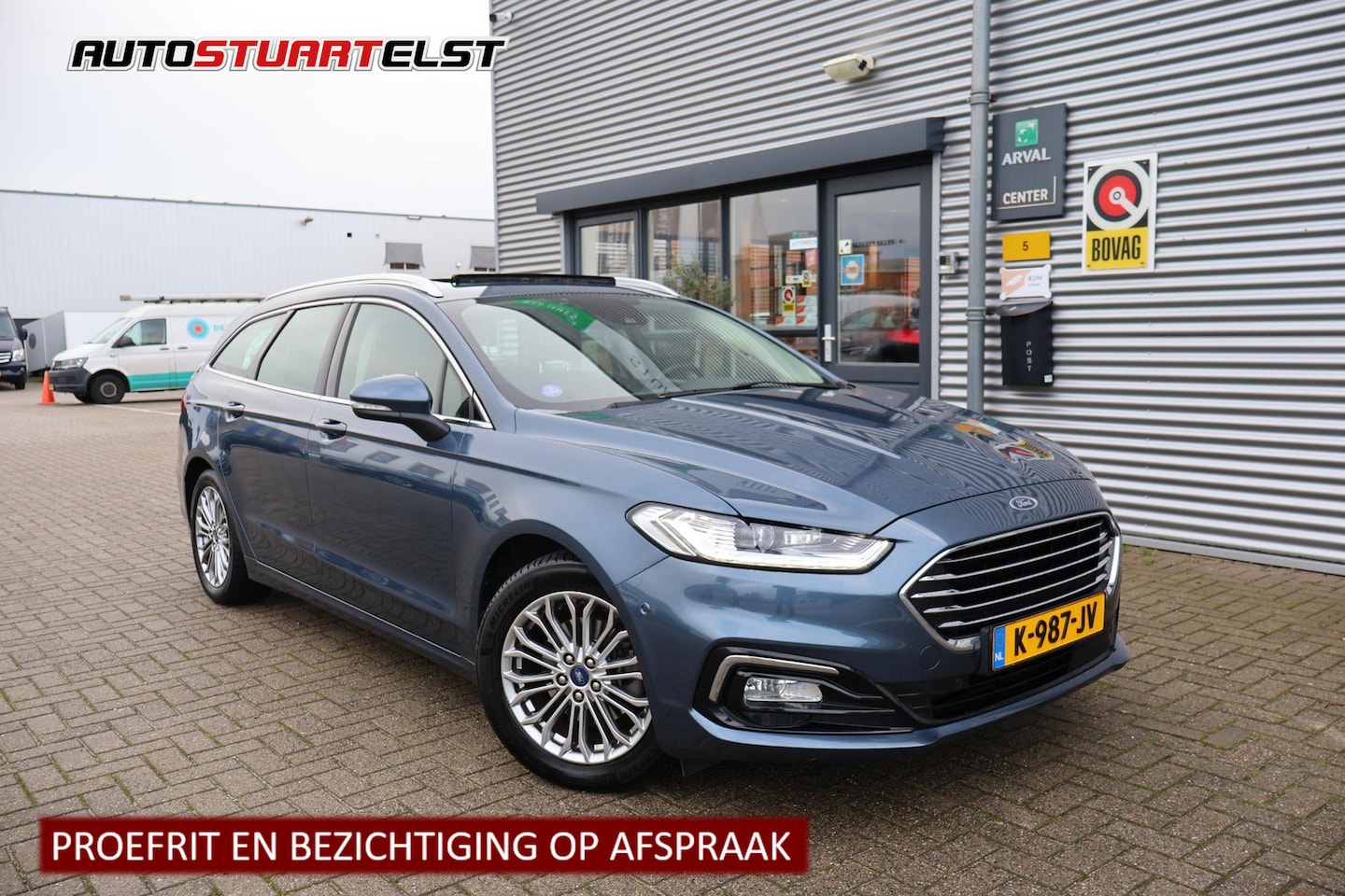 Ford Mondeo Wagon - 2.0 IVCT HEV Titanium 1e Eigenaar | Volledig Onderh | BTW | PANO | Sfeer | Camera | Trekha - AutoWereld.nl