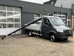 Mercedes-Benz Sprinter - 515 CDI Automaat Hiab 029 Laadkraan Lier Trekhaak 3500kg trekgewicht Airco Cruise controle