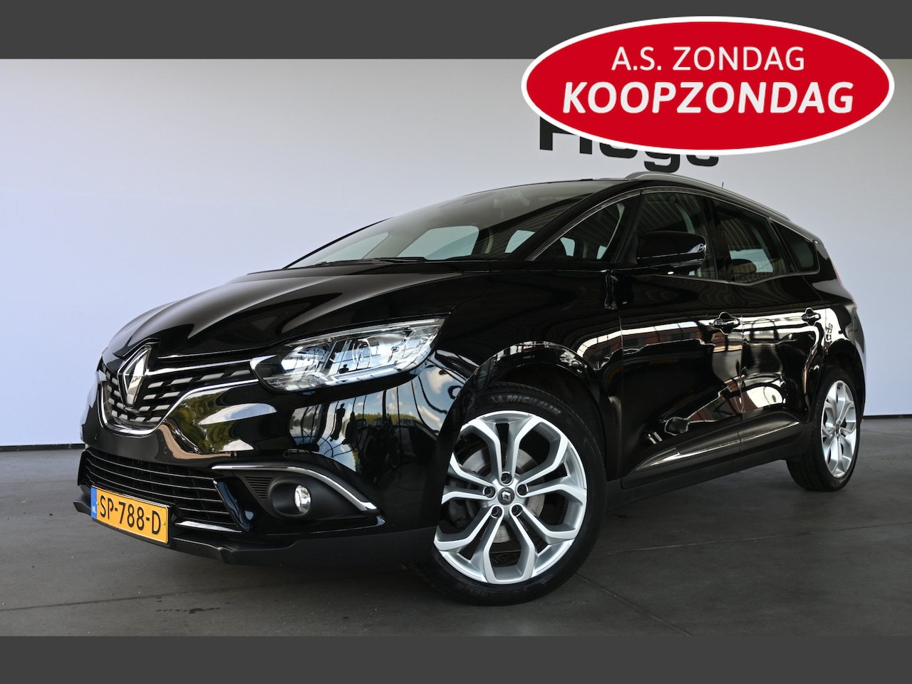 Renault Grand Scénic - 1.4 TCe Zen Cruise control Navigatie Airco Led Keyless 100% Dealer Onderhouden Inruil Moge - AutoWereld.nl