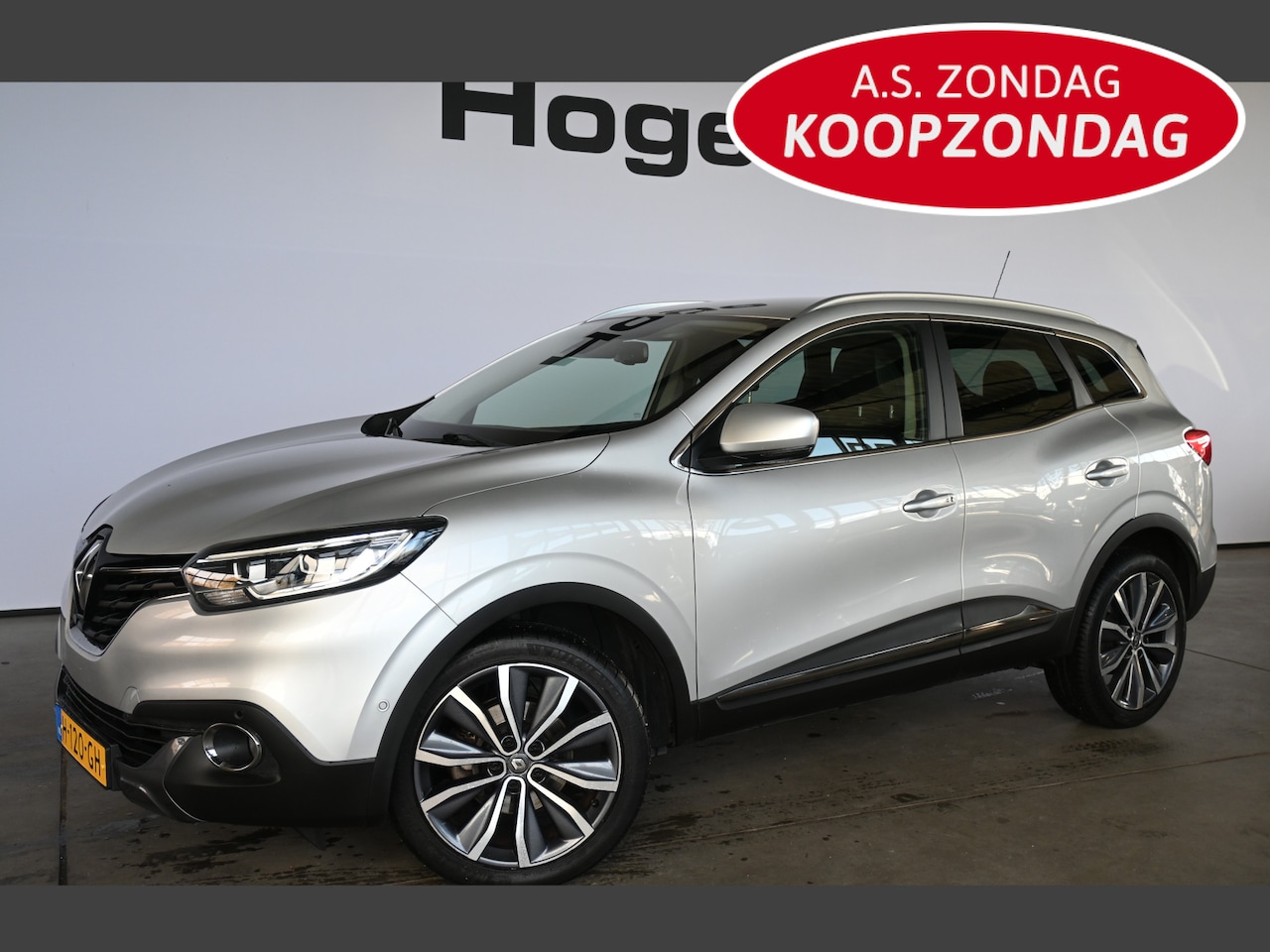 Renault Kadjar - 1.2 TCe Intens Automaat Clima Navigatie LED Goed Onderhouden! Inruil Mogelijk! - AutoWereld.nl