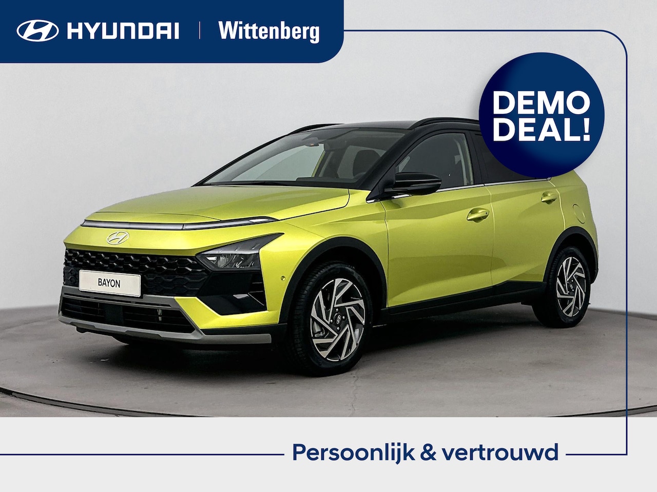 Hyundai Bayon - 1.0 T-GDI Premium | Climate control | Verwarmbare stoelen en stuur | Privacy glass | Navig - AutoWereld.nl