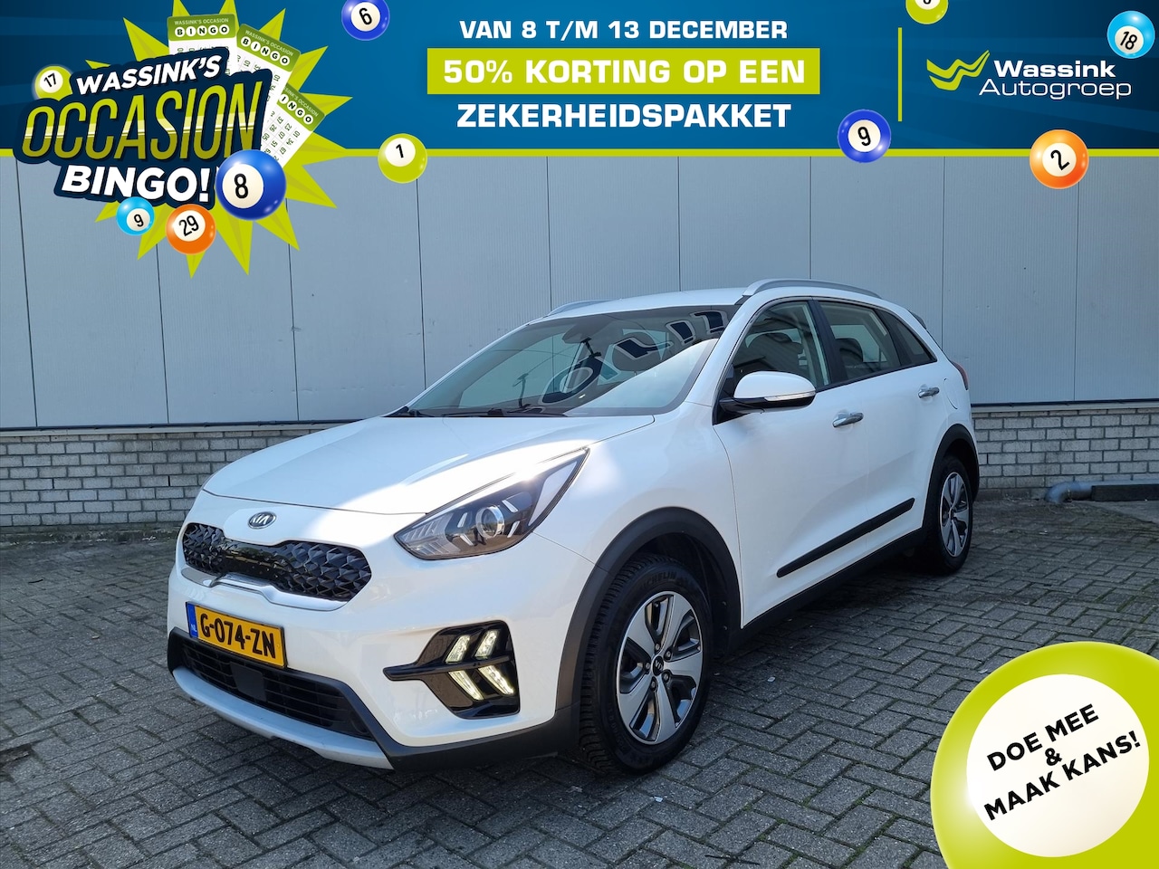 Kia Niro - 1.6 GDi Hybrid 141pk DCT6 | DynamicLine | Navigatie | Climate Control I Cruise Control - AutoWereld.nl