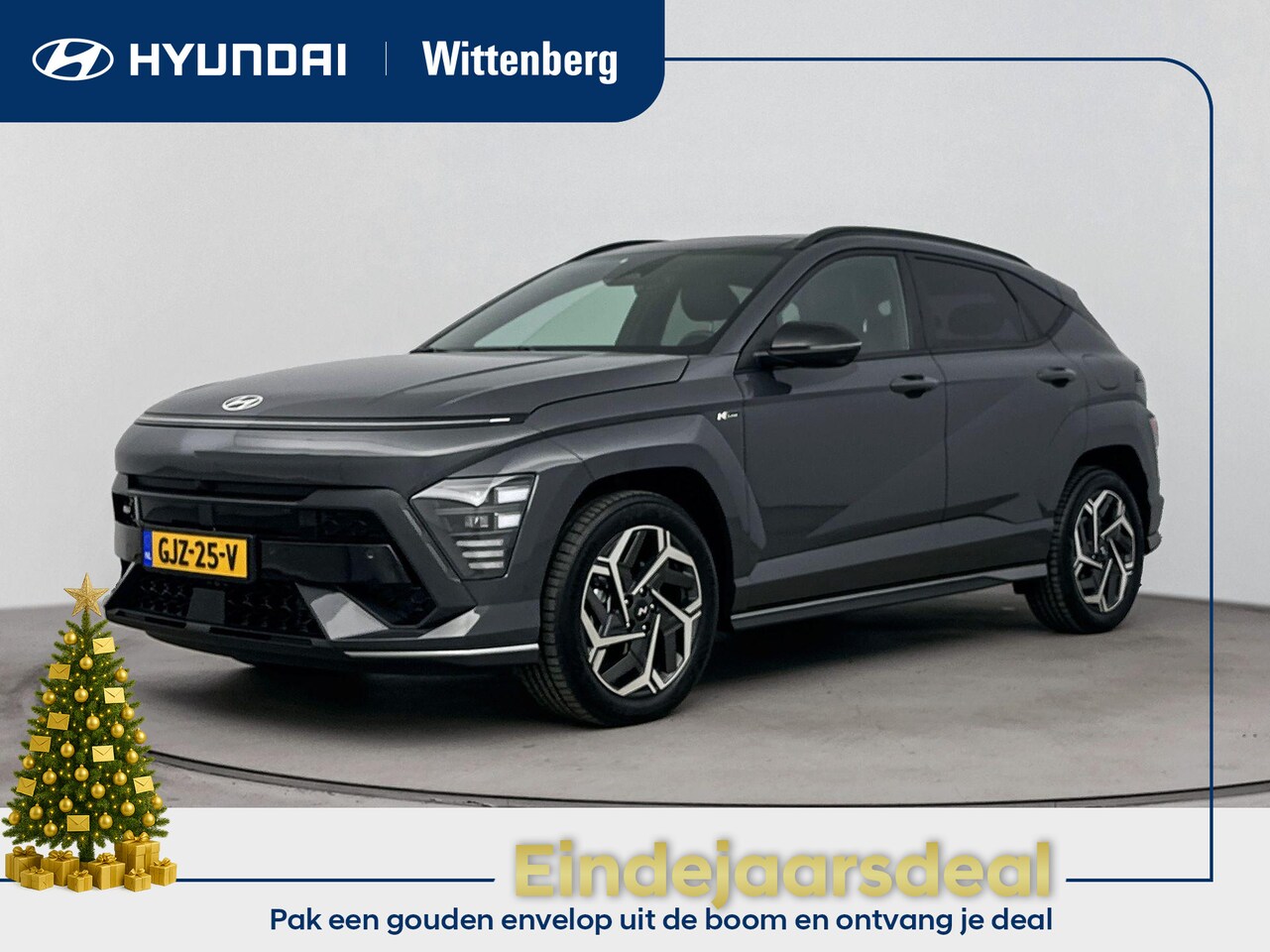 Hyundai Kona - 1.6 GDI HEV N Line Sky | Trekhaak | Schuif/kanteldak | Stoelverwarming/ventilatie| draadlo - AutoWereld.nl