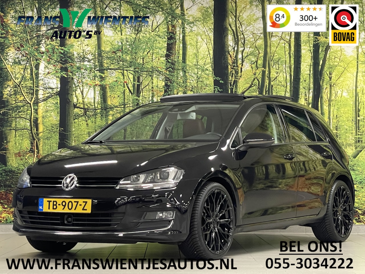 Volkswagen Golf - 1.4 TSI ACT Highline | Automaat! | Panoramadak | Leder | Adaptieve Cruise Control | Lane A - AutoWereld.nl
