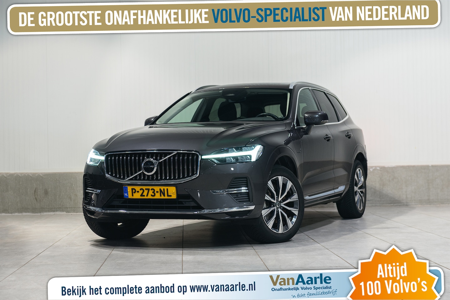 Volvo XC60 - T6 Aut. Plug-in hybrid Inscription Long Range Trekhaak Parkeercamera 350pk - AutoWereld.nl