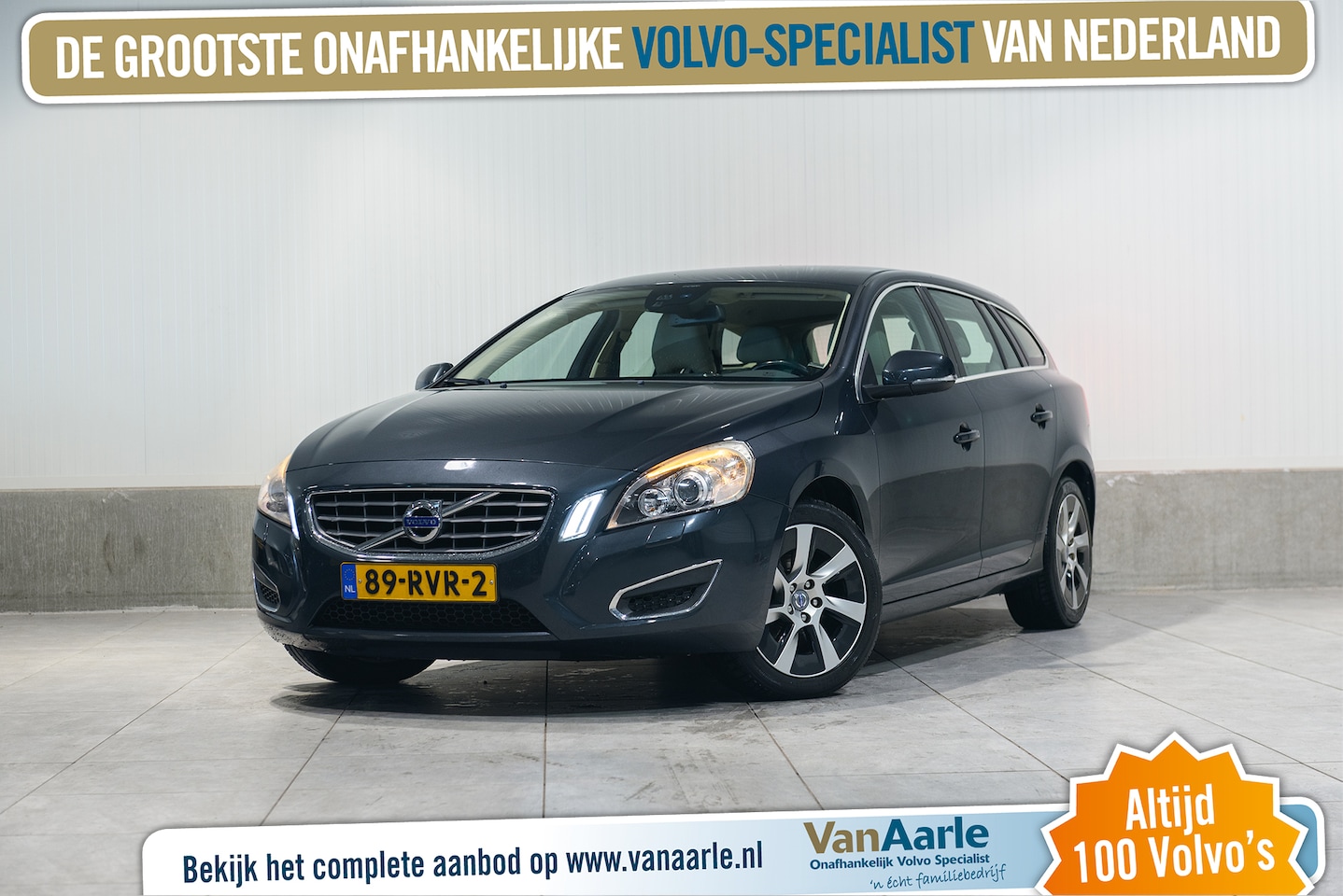 Volvo V60 - T4 Aut. Summum Trekhaak Leder Xenon 179pk - AutoWereld.nl