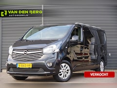 Opel Vivaro - 1.6 CDTI L2 Sport 145PK, EURO 6 TREKHAAK, CAMERA, CRUISE, NAVI, CLIMA, 17'' LMV, NL AUTO,