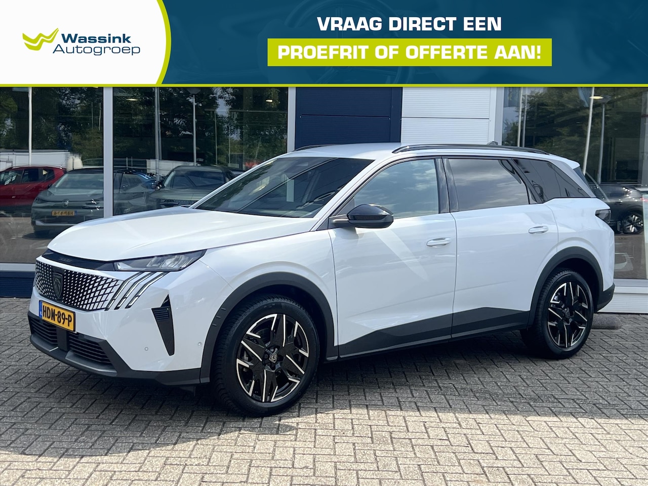 Peugeot 5008 - | 1.2 HYBRID 136pk Automaat Allure | Camera | Navigatie | Climate Control | Cruise Control - AutoWereld.nl