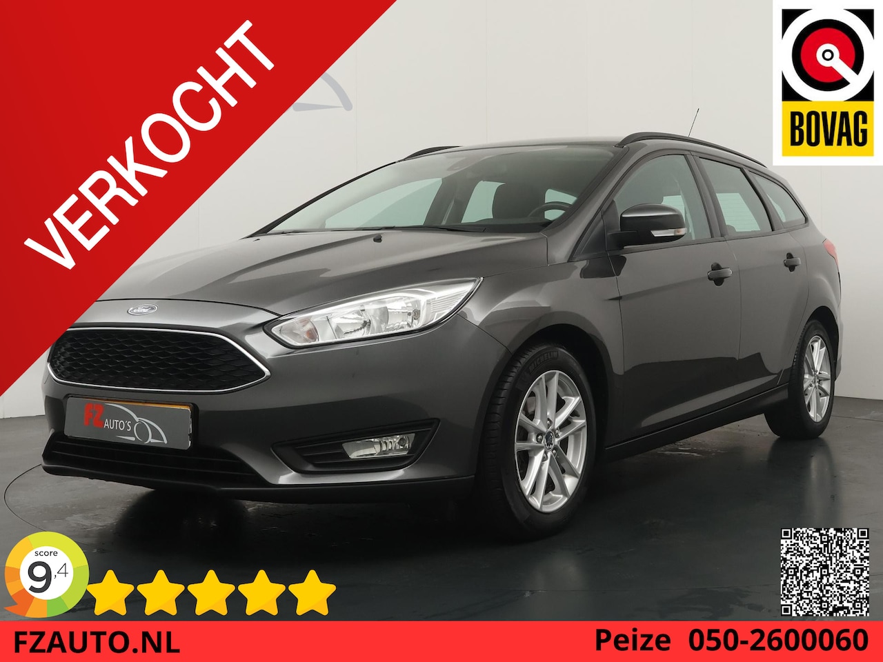 Ford Focus Wagon - 1.0 Trend - Navigatie - Trekhaak - Lichtmetalen velgen - AutoWereld.nl