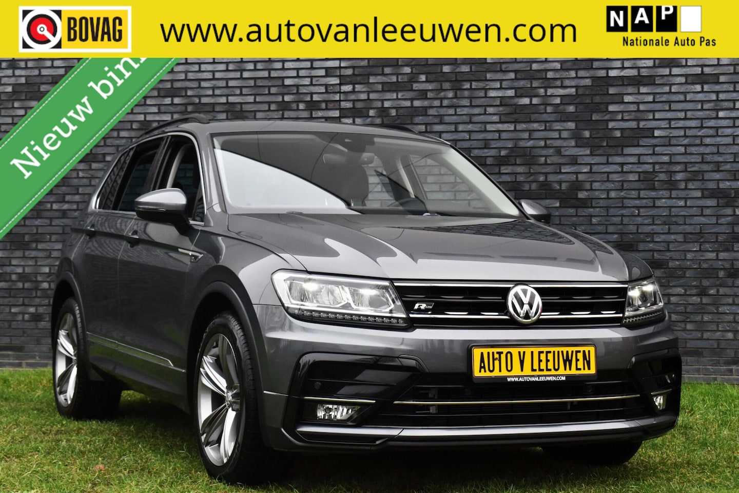 Volkswagen Tiguan - 1.5 TSI R-Line NAVI/CARPLAY ANDROID/ACC/PDC/ETC.! - AutoWereld.nl