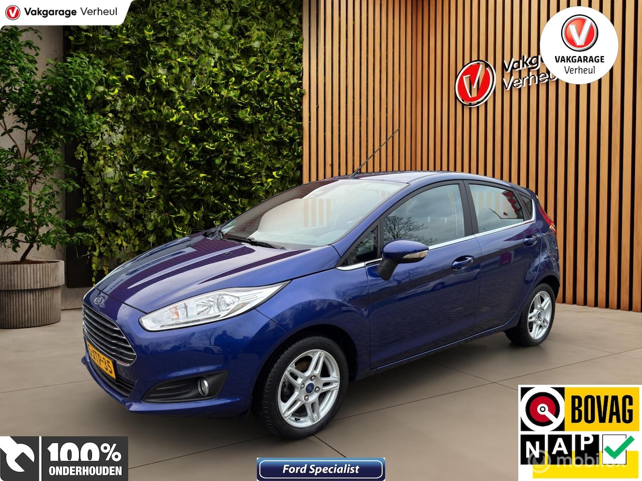 Ford Fiesta - 1.0 EcoBoost Titanium|Clima|Cruise|Nap|Boekjes - AutoWereld.nl