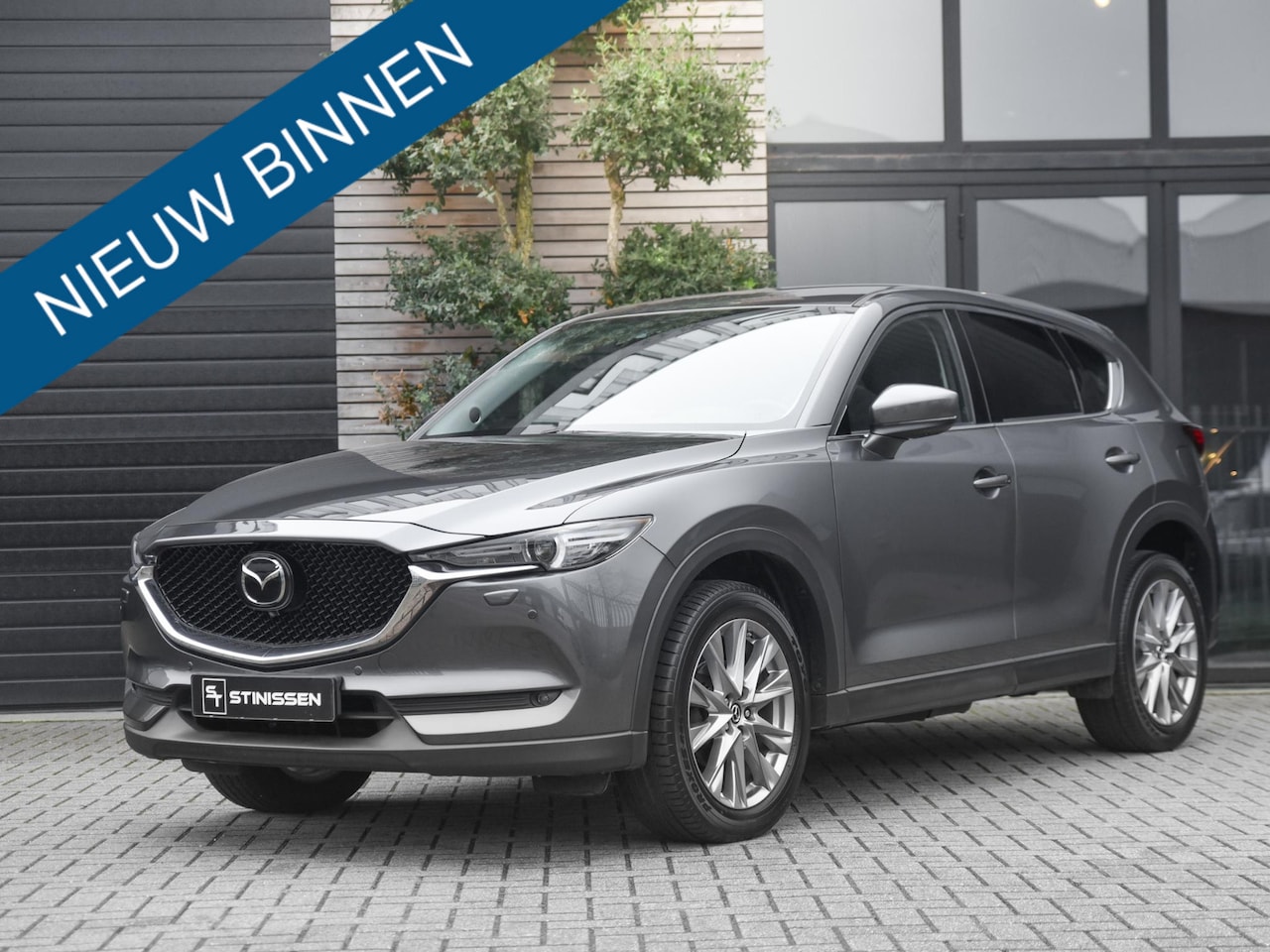 Mazda CX-5 - 2.5 4WD SkyActiv-G 194 Luxury Leer, Adaptive cruise control, Bose, 19 inch Velgen - AutoWereld.nl