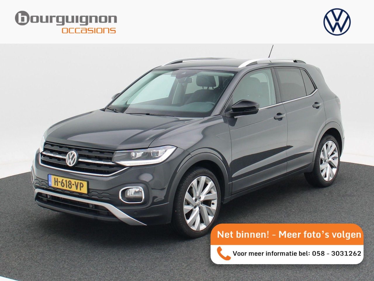 Volkswagen T-Cross - 1.0 TSi Style 115 Pk | Adaptive Cruise | Navigatiesysteem | Full Led | Trekhaak | CarPlay - AutoWereld.nl
