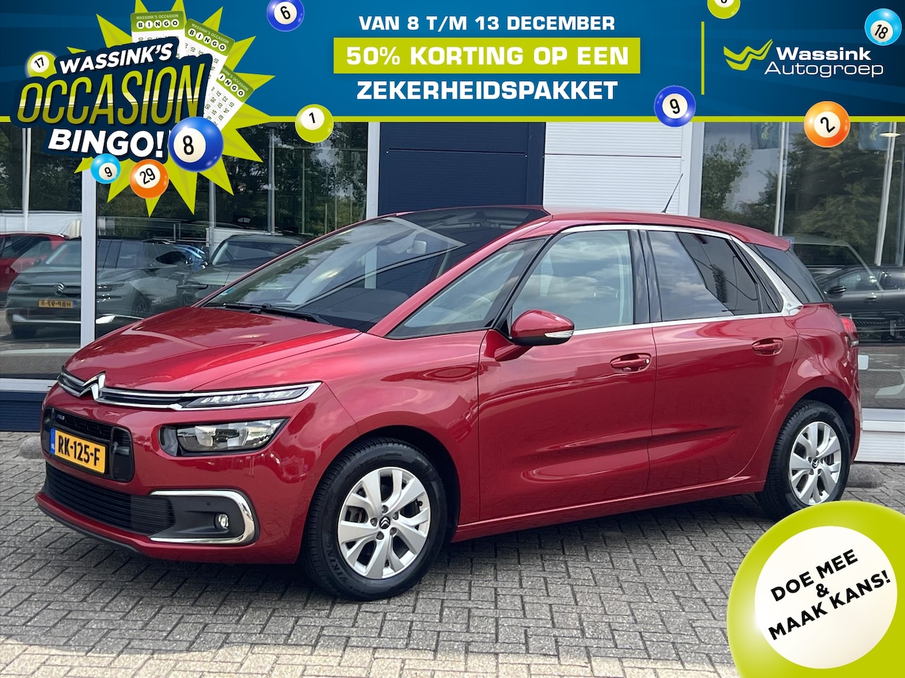 Citroën C4 Picasso - 130pk Intensive | Navi | Cruise Control | Camera | Apple Carplay&Android Auto | Massage st - AutoWereld.nl