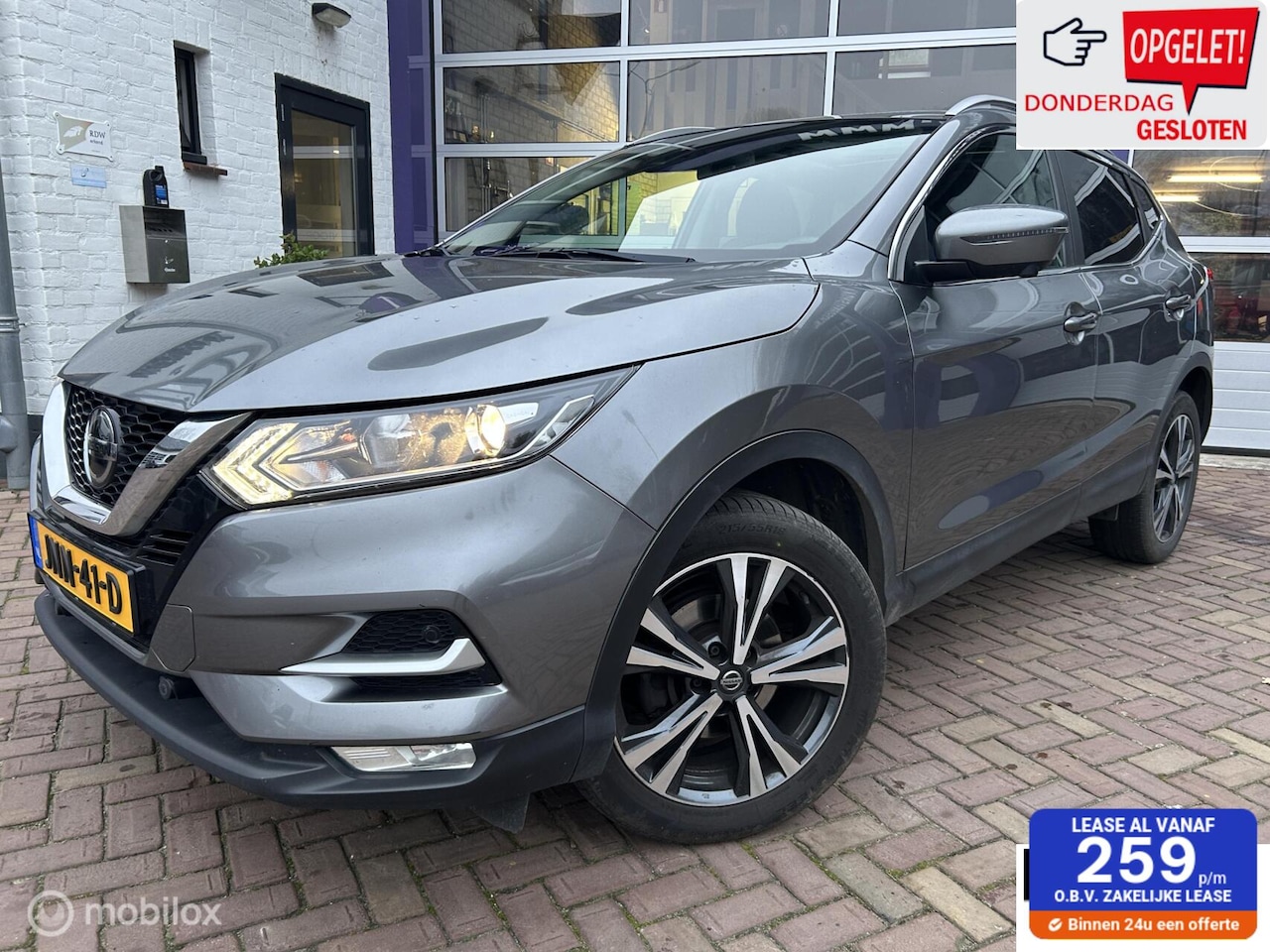 Nissan Qashqai - 1.3 DIG-T Tekna * PANO DAK * NAVIGATIE * PDC - AutoWereld.nl