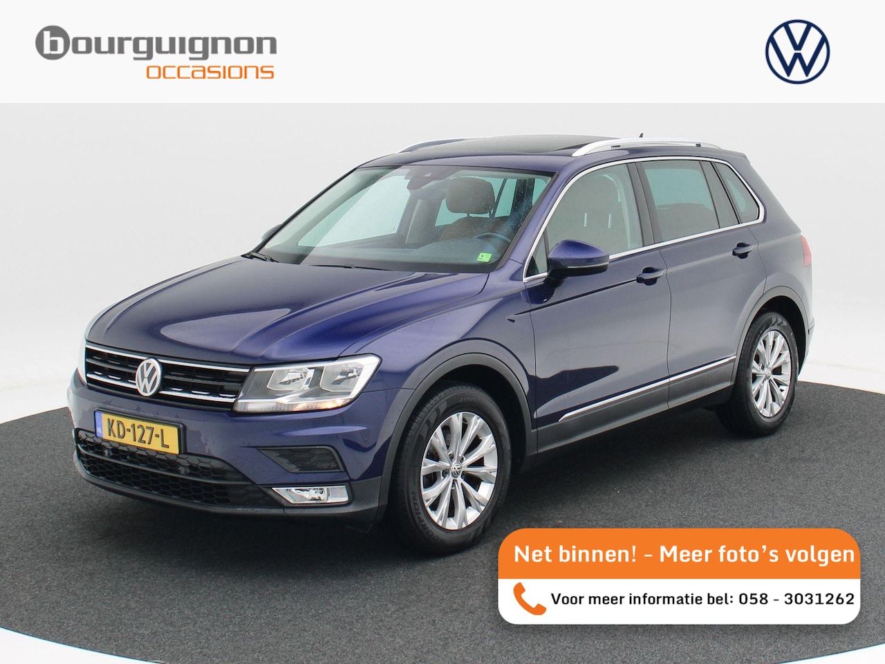 Volkswagen Tiguan - 1.4 TSi 150 Pk ACT Connected Series | Adaptive Cruise | Stoelverwarming | CarPlay | Parkee - AutoWereld.nl
