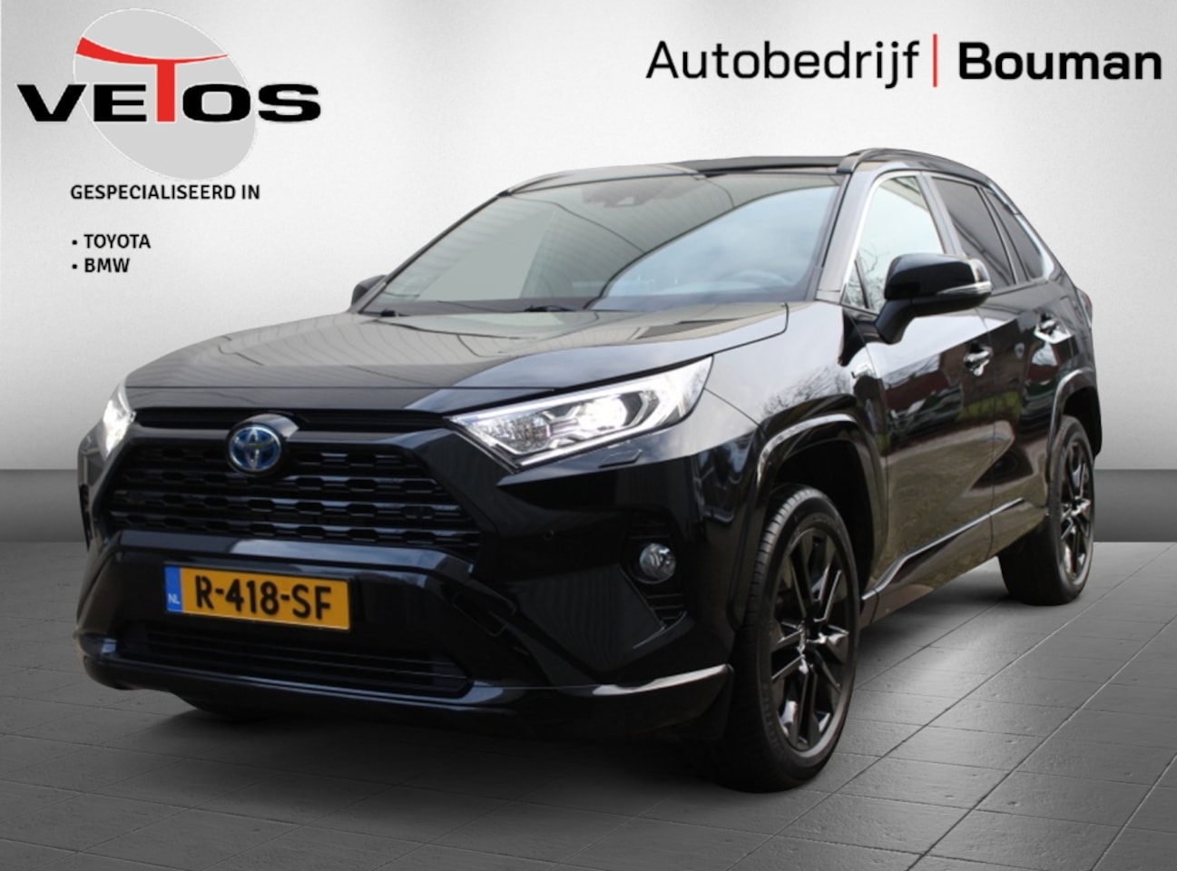 Toyota RAV4 - 2.5 Hybrid AWD Black Edition / JBL / PDC / Trekhaak 1650KG - AutoWereld.nl