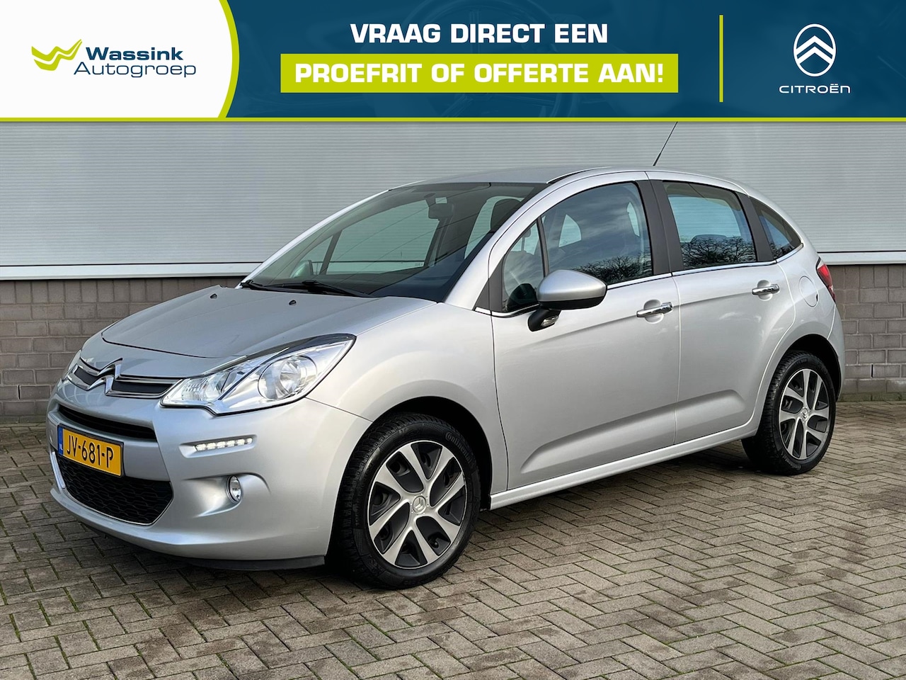 Citroën C3 - 1.2 82 pk automaat Selection | navi | climate control | cruise | Apple Carplay - AutoWereld.nl