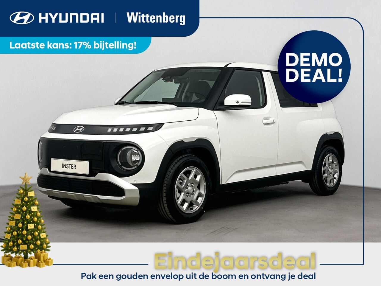 Hyundai Inster - Pulse 49 kWh | Actieradius 370km | 3-Fasen | Snelladen | Navigatie | Camera | Parkeersenso - AutoWereld.nl